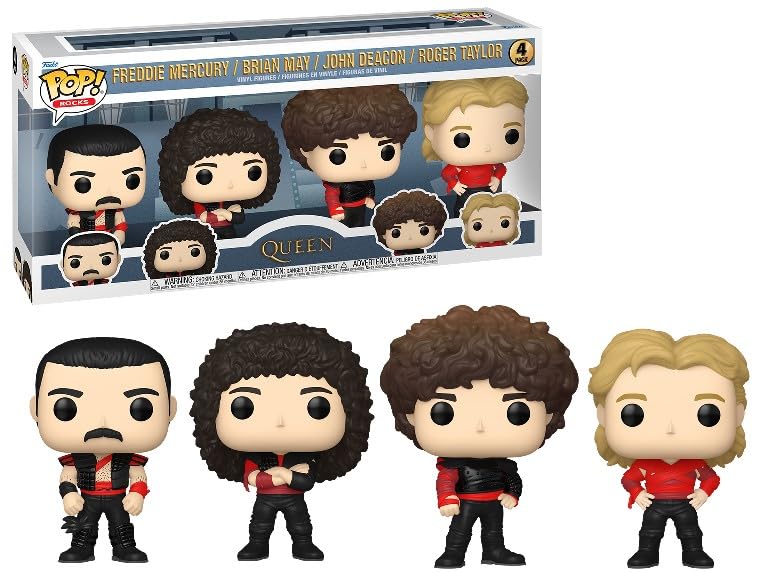Amazon.com: Funko Pop! Rocks Queen Band Members Collectible Vinyl